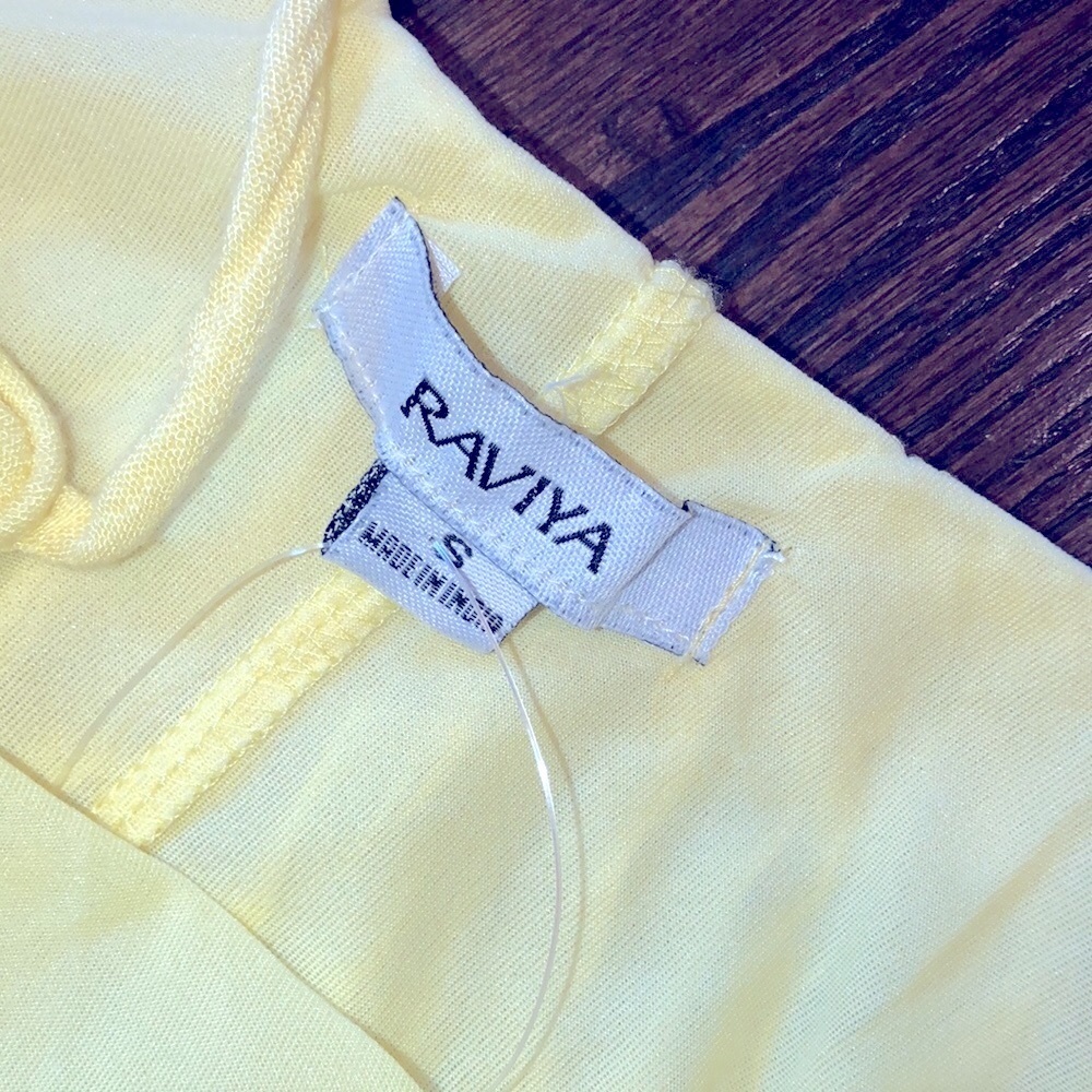 Raviya yellow maxi dress new with tags size small - Picture 3 of 6